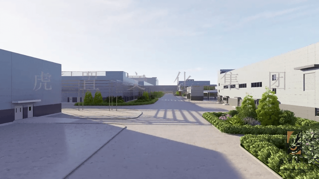 智能制造产业园三维建筑动画3d建筑漫游动画设计